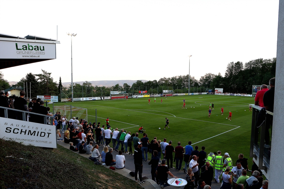 Leobendorf - Sturm Graz
OEFB Cup, 2. Runde, SV Leobendorf - SK Sturm Graz, Franz Haas Stadion Leobendorf, 27.09.2023. 

Foto zeigt das Franz Haas Stadion
