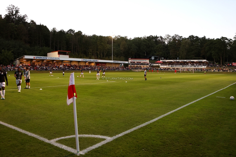 Leobendorf - Sturm Graz
OEFB Cup, 2. Runde, SV Leobendorf - SK Sturm Graz, Franz Haas Stadion Leobendorf, 27.09.2023. 

Foto zeigt das Franz Haas Stadion
