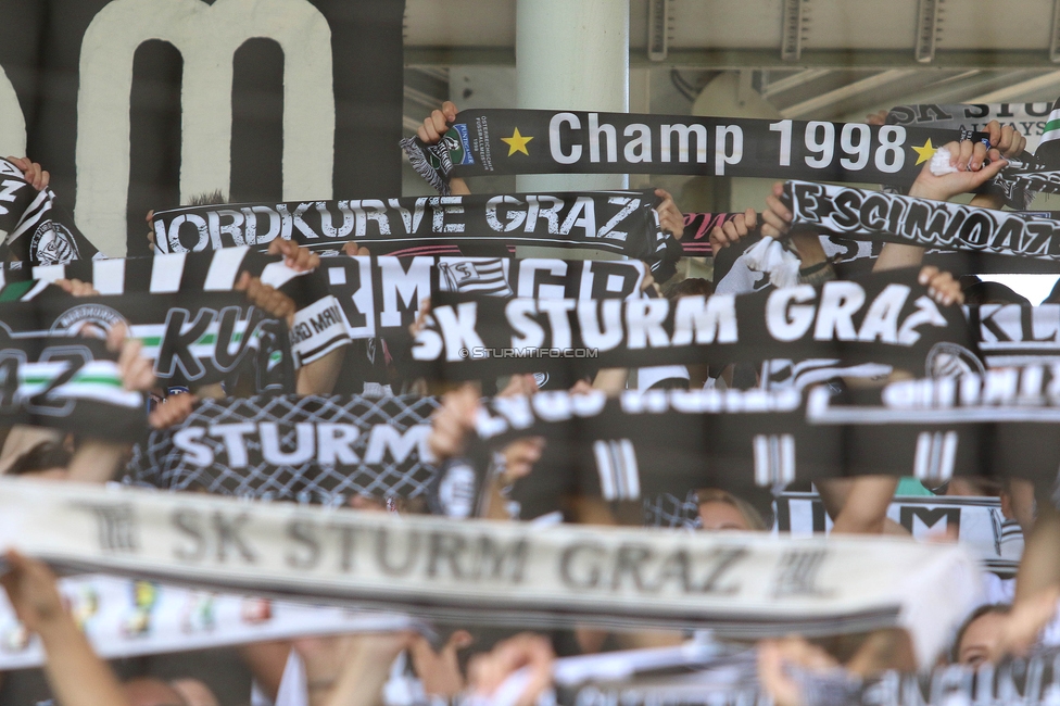 Sturm Graz - Wattens
Oesterreichische Fussball Bundesliga, 9. Runde, SK Sturm Graz - WSG Tirol, Stadion Liebenau Graz, 01.10.2023. 

Foto zeigt Fans von Sturm
