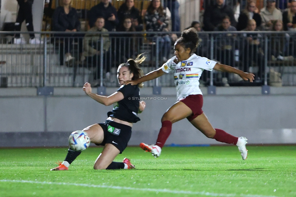 Sturm Damen - St. Poelten
OEFB Frauen Bundesliga, 5. Runde, SK Sturm Graz Damen - SKN St. Poelten, Trainingszentrum Messendorf, 06.10.2023. 

Foto zeigt Linda Mittermair (Sturm Damen)
