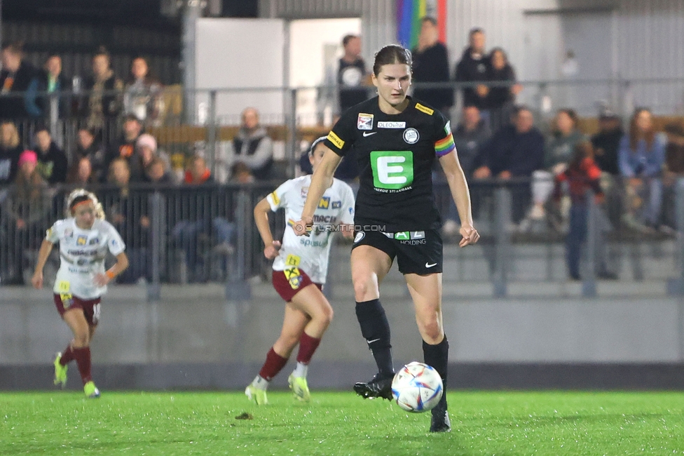 Sturm Damen - St. Poelten
OEFB Frauen Bundesliga, 5. Runde, SK Sturm Graz Damen - SKN St. Poelten, Trainingszentrum Messendorf, 06.10.2023. 

Foto zeigt Sophie Maierhofer (Sturm Damen)
