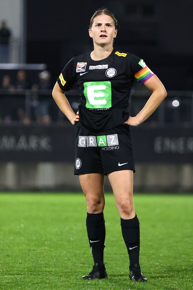 Sturm Damen - St. Poelten
OEFB Frauen Bundesliga, 5. Runde, SK Sturm Graz Damen - SKN St. Poelten, Trainingszentrum Messendorf, 06.10.2023. 

Foto zeigt Sophie Maierhofer (Sturm Damen)
