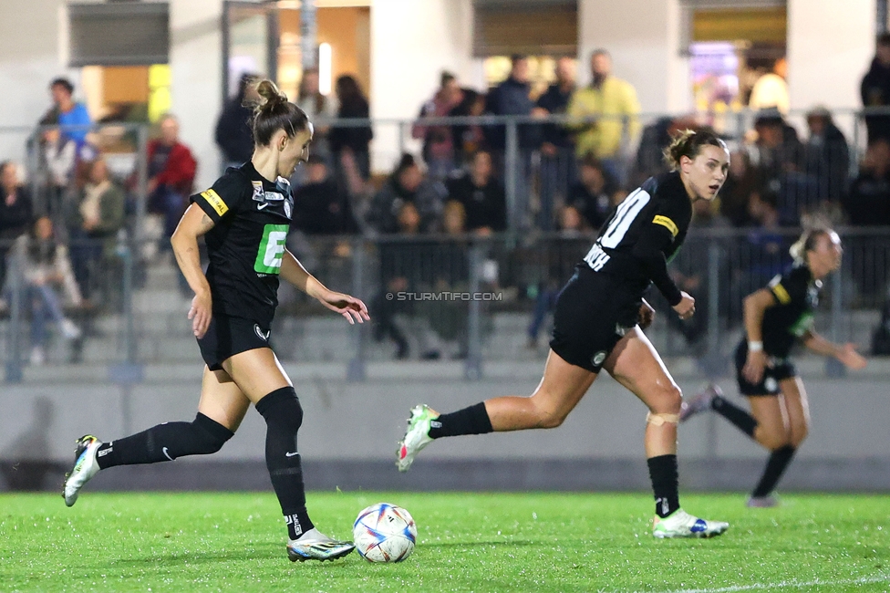 Sturm Damen - St. Poelten
OEFB Frauen Bundesliga, 5. Runde, SK Sturm Graz Damen - SKN St. Poelten, Trainingszentrum Messendorf, 06.10.2023. 

Foto zeigt Andrea Glibo (Sturm Damen)
