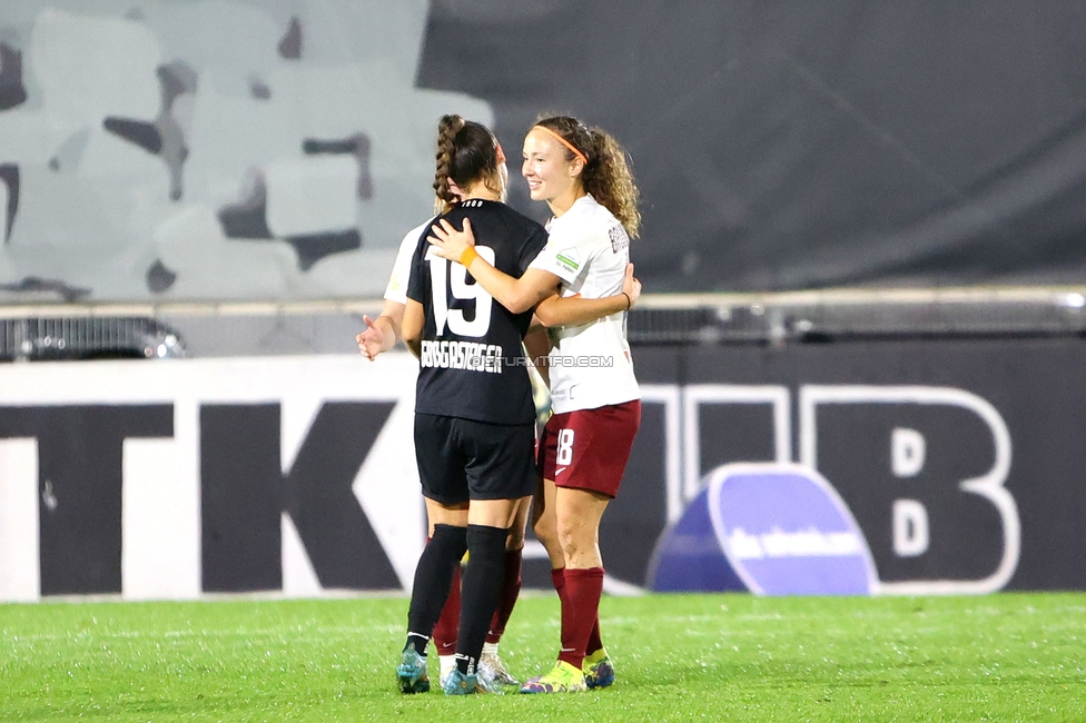 Sturm Damen - St. Poelten
OEFB Frauen Bundesliga, 5. Runde, SK Sturm Graz Damen - SKN St. Poelten, Trainingszentrum Messendorf, 06.10.2023. 

Foto zeigt Stefanie Grossgasteiger (Sturm Damen)
