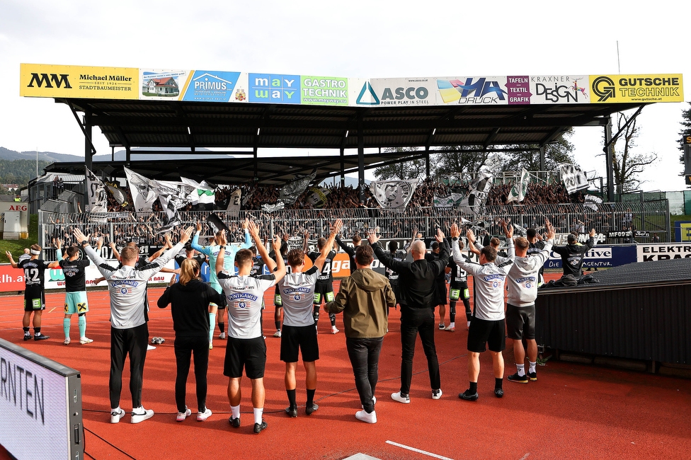 Wolfsberg - Sturm Graz
Oesterreichische Fussball Bundesliga, 10. Runde, Wolfsberger AC - SK Sturm Graz, Lavanttal-Arena Wolfsberg, 08.10.2023. 

Foto zeigt die Mannschaft von Sturm
