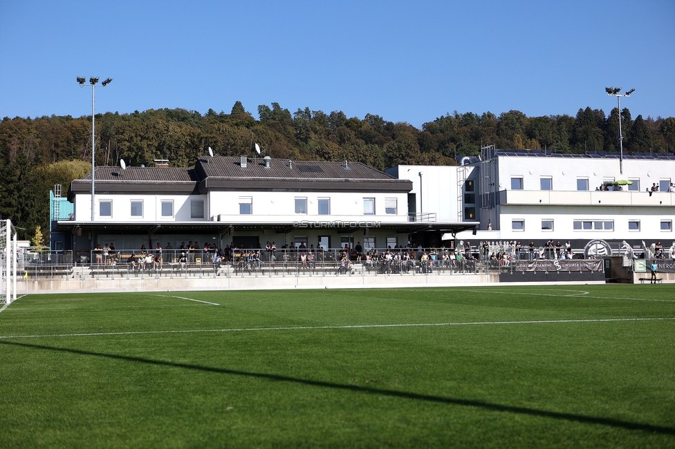 Sturm Damen - Blau Weiss Linz
OEFB Frauen Bundesliga, 6. Runde, SK Sturm Graz Damen - FC Blau Weiss Linz Union Kleinmuenchen, Trainingszentrum Messendorf, 14.10.2023. 

Foto zeigt
