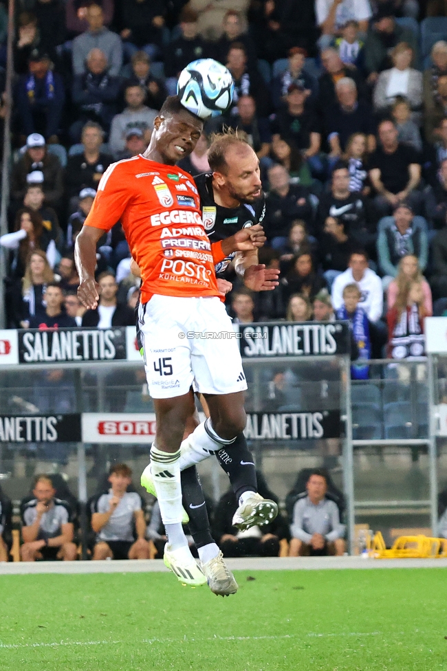 Sturm Graz - Hartberg
Oesterreichische Fussball Bundesliga, 11. Runde, SK Sturm Graz - TSV Hartberg, Stadion Liebenau Graz, 21.10.2023. 

Foto zeigt Jon Gorenc-Stankovic (Sturm)
