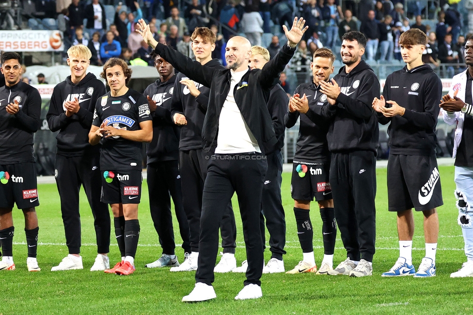 Sturm Graz - Hartberg
Oesterreichische Fussball Bundesliga, 11. Runde, SK Sturm Graz - TSV Hartberg,  Stadion Liebenau Graz, 21.10.2023. 

Foto zeigt Christian Ilzer (Cheftrainer Sturm)
