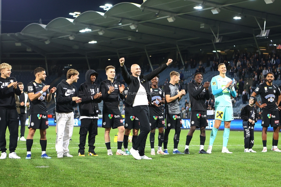 Sturm Graz - Hartberg
Oesterreichische Fussball Bundesliga, 11. Runde, SK Sturm Graz - TSV Hartberg, Stadion Liebenau Graz, 21.10.2023. 

Foto zeigt Christian Ilzer (Cheftrainer Sturm)
