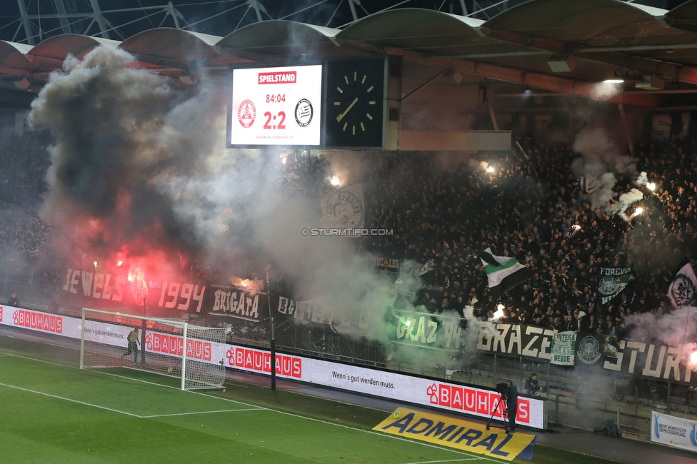 GAK - Sturm Graz
OEFB Cup, 3. Runde, Grazer AK - SK Sturm Graz, Stadion Liebenau Graz, 02.11.2023. 

Foto zeigt Fans von Sturm
