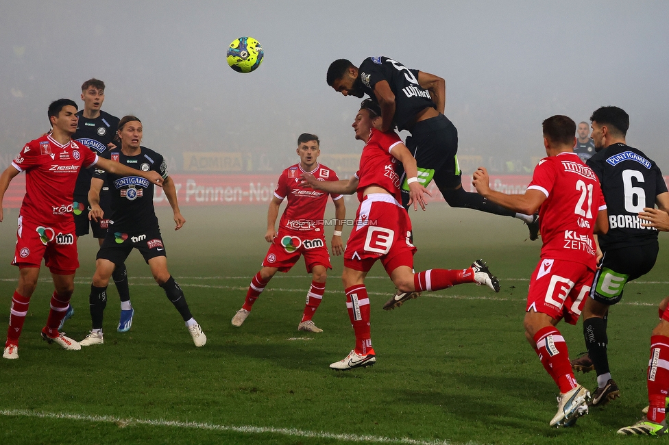 GAK - Sturm Graz
OEFB Cup, 3. Runde, Grazer AK - SK Sturm Graz, Stadion Liebenau Graz, 02.11.2023. 

Foto zeigt Gregory Wuethrich (Sturm)
Schlüsselwörter: tor