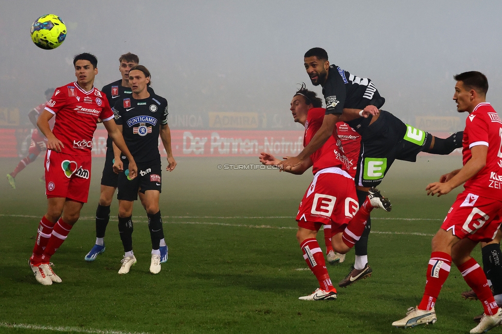 GAK - Sturm Graz
OEFB Cup, 3. Runde, Grazer AK - SK Sturm Graz, Stadion Liebenau Graz, 02.11.2023. 

Foto zeigt Gregory Wuethrich (Sturm)
Schlüsselwörter: tor