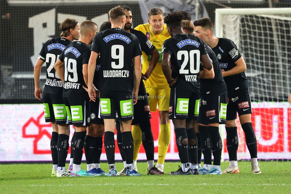 GAK - Sturm Graz
OEFB Cup, 3. Runde, Grazer AK - SK Sturm Graz, Stadion Liebenau Graz, 02.11.2023. 

Foto zeigt die Mannschaft von Sturm
