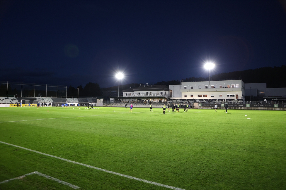 Sturm Damen - Vienna
OEFB Frauen Bundesliga, 8. Runde, SK Sturm Graz Damen - First Vienna FC 1894, Trainingszentrum Messendorf, 04.11.2023. 

Foto zeigt das Trainingszentrum Messendorf
