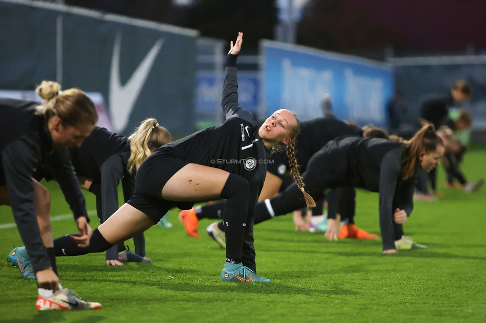 Sturm Damen - Vienna
OEFB Frauen Bundesliga, 8. Runde, SK Sturm Graz Damen - First Vienna FC 1894, Trainingszentrum Messendorf, 04.11.2023. 

Foto zeigt Christina Gierzinger (Sturm Damen)
