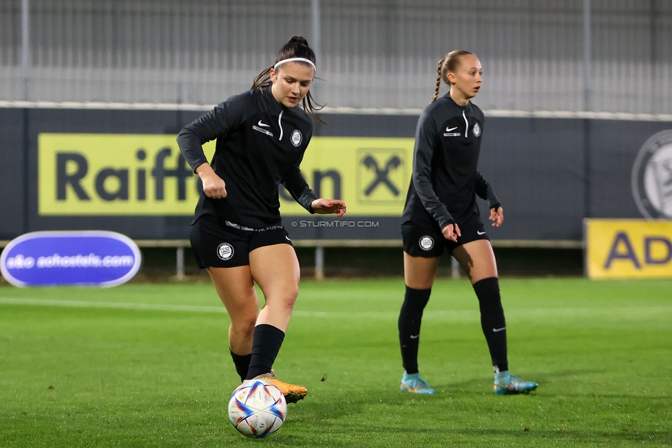 Sturm Damen - Vienna
OEFB Frauen Bundesliga, 8. Runde, SK Sturm Graz Damen - First Vienna FC 1894, Trainingszentrum Messendorf, 04.11.2023. 

Foto zeigt Marie Spiess (Sturm Damen)
