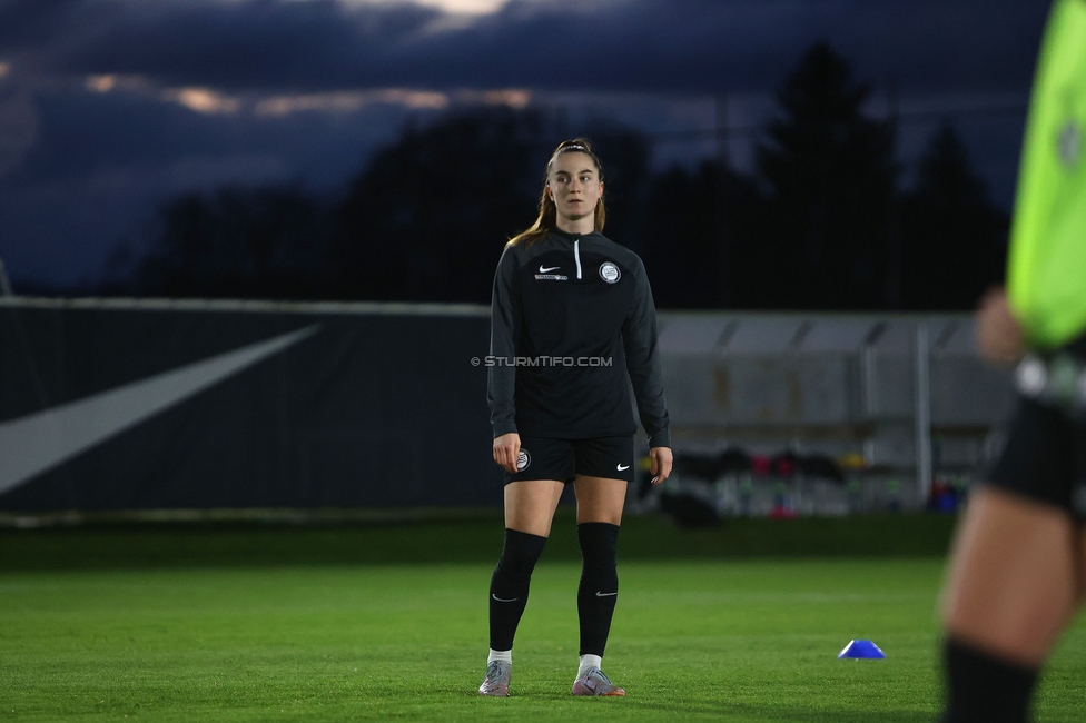 Sturm Damen - Vienna
OEFB Frauen Bundesliga, 8. Runde, SK Sturm Graz Damen - First Vienna FC 1894, Trainingszentrum Messendorf, 04.11.2023. 

Foto zeigt Linda Mittermair (Sturm Damen)
