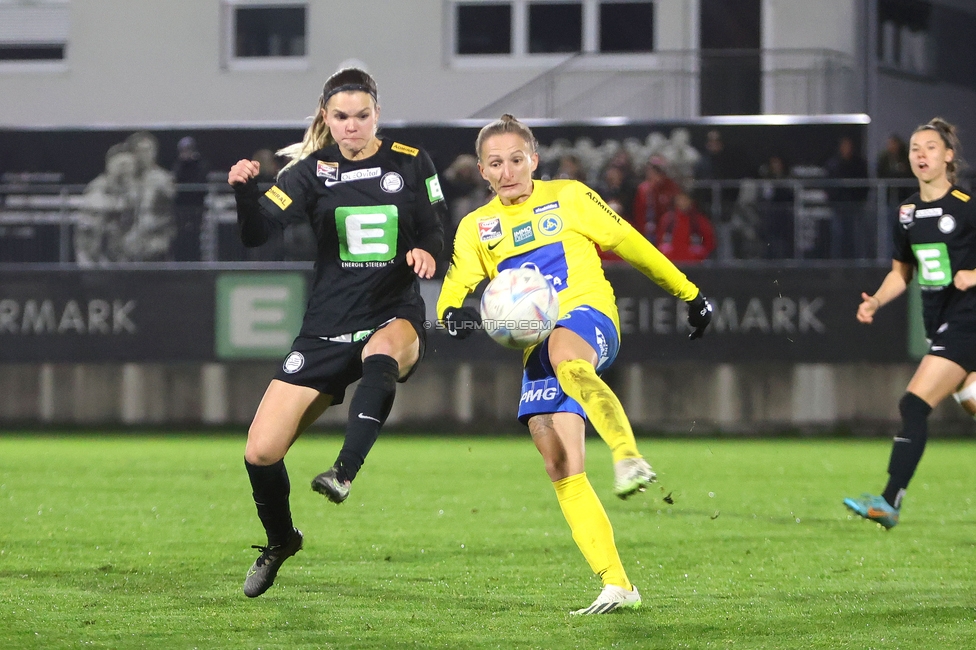 Sturm Damen - Vienna
OEFB Frauen Bundesliga, 8. Runde, SK Sturm Graz Damen - First Vienna FC 1894, Trainingszentrum Messendorf, 04.11.2023. 

Foto zeigt Elena Koessler (Sturm Damen)
