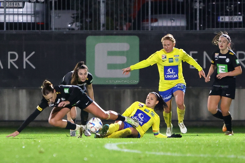 Sturm Damen - Vienna
OEFB Frauen Bundesliga, 8. Runde, SK Sturm Graz Damen - First Vienna FC 1894, Trainingszentrum Messendorf, 04.11.2023. 

Foto zeigt Laura Krumboeck (Sturm Damen)
