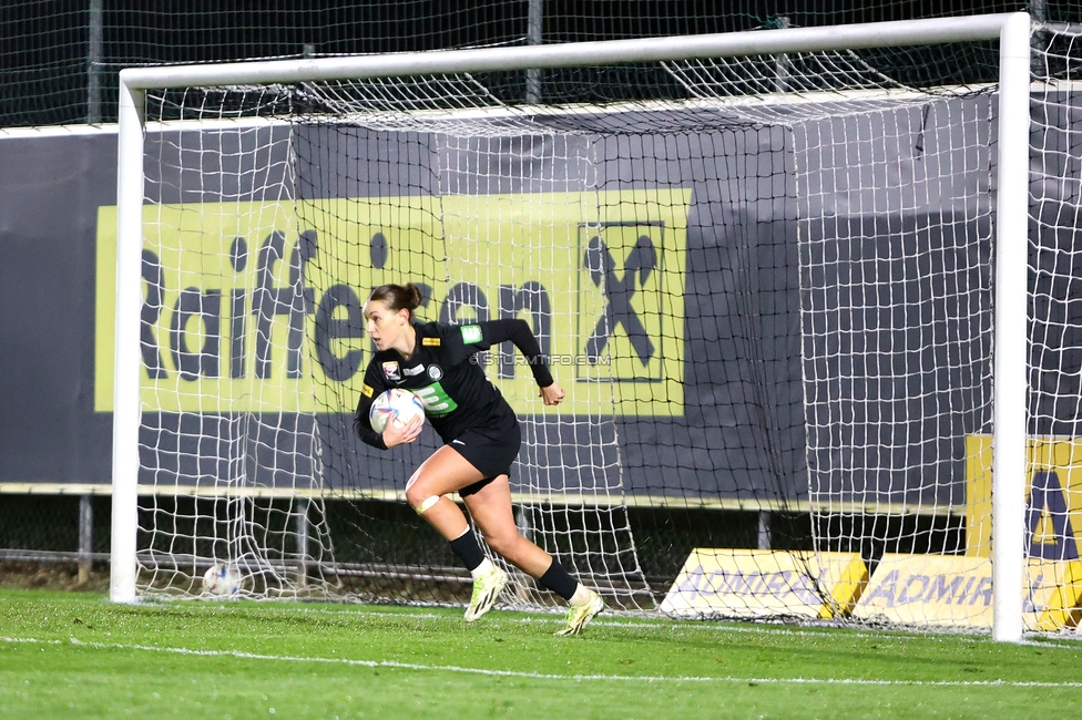 Sturm Damen - Vienna
OEFB Frauen Bundesliga, 8. Runde, SK Sturm Graz Damen - First Vienna FC 1894, Trainingszentrum Messendorf, 04.11.2023. 

Foto zeigt Laura Krumboeck (Sturm Damen)
