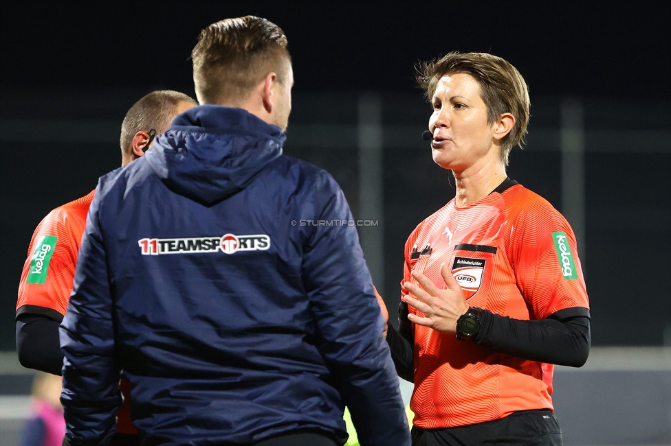 Sturm Damen - Vienna
OEFB Frauen Bundesliga, 8. Runde, SK Sturm Graz Damen - First Vienna FC 1894, Trainingszentrum Messendorf, 04.11.2023. 

Foto zeigt Michael Erlitz (Sportlicher Leiter Sturm Damen)
