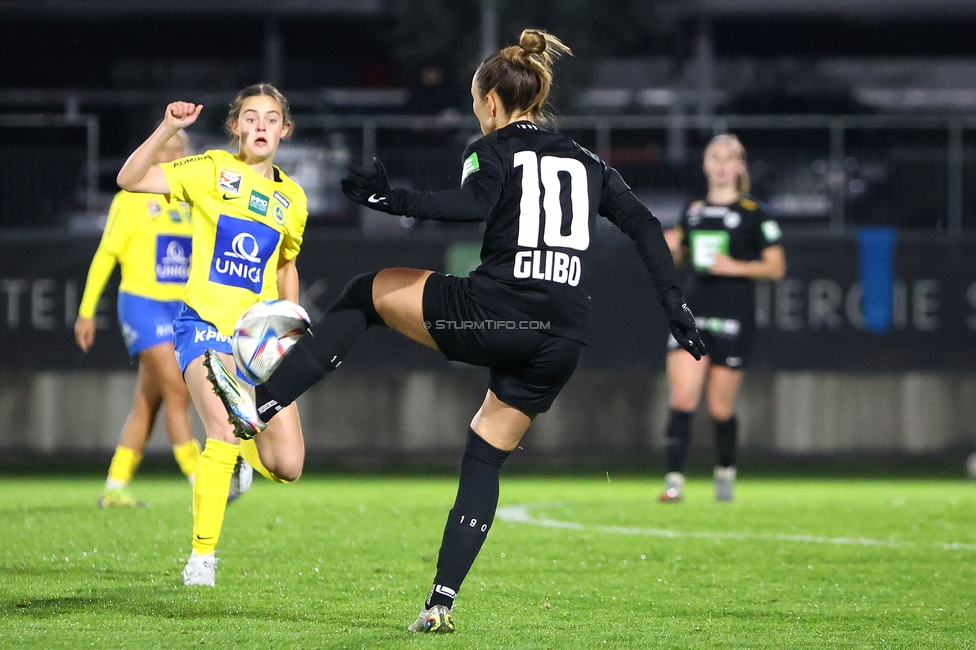 Sturm Damen - Vienna
OEFB Frauen Bundesliga, 8. Runde, SK Sturm Graz Damen - First Vienna FC 1894, Trainingszentrum Messendorf, 04.11.2023. 

Foto zeigt Andrea Glibo (Sturm Damen)
