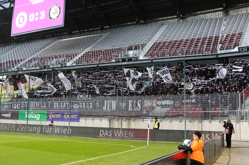 Austria Klagenfurt - Sturm Graz
Oesterreichische Fussball Bundesliga, 14. Runde, SK Austria Klagenfurt - SK Sturm Graz, Woerthersee Stadion, 12.11.2023. 

Foto zeigt Fans von Sturm
Schlüsselwörter: schals