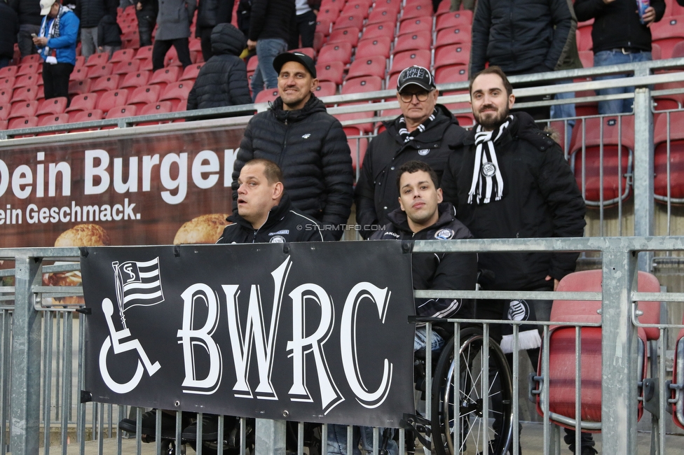 Austria Klagenfurt - Sturm Graz
Oesterreichische Fussball Bundesliga, 14. Runde, SK Austria Klagenfurt - SK Sturm Graz, Woerthersee Stadion, 12.11.2023. 

Foto zeigt Fans von Sturm
Schlüsselwörter: rollicrew