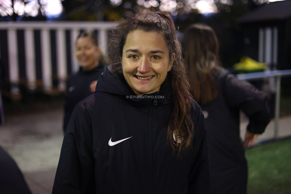 Wiener Sportklub - Sturm Graz Damen
SPORTLAND Niederoesterreich Frauen Cup, Wiener Sportklub - SK Sturm Graz, WSC Trainingszentrum Kunstrasen Wien, 18.11.2023. 

Foto zeigt Vanessa Gritzner (Sturm Damen)
