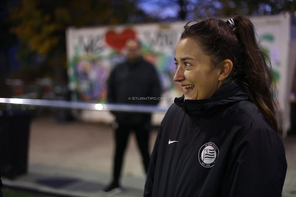 Wiener Sportklub - Sturm Graz Damen
SPORTLAND Niederoesterreich Frauen Cup, Wiener Sportklub - SK Sturm Graz, WSC Trainingszentrum Kunstrasen Wien, 18.11.2023. 

Foto zeigt Vanessa Gritzner (Sturm Damen)
