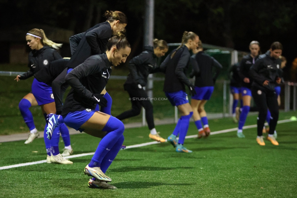 Wiener Sportklub - Sturm Graz Damen
SPORTLAND Niederoesterreich Frauen Cup, Wiener Sportklub - SK Sturm Graz, WSC Trainingszentrum Kunstrasen Wien, 18.11.2023. 

Foto zeigt Andrea Glibo (Sturm Damen)
