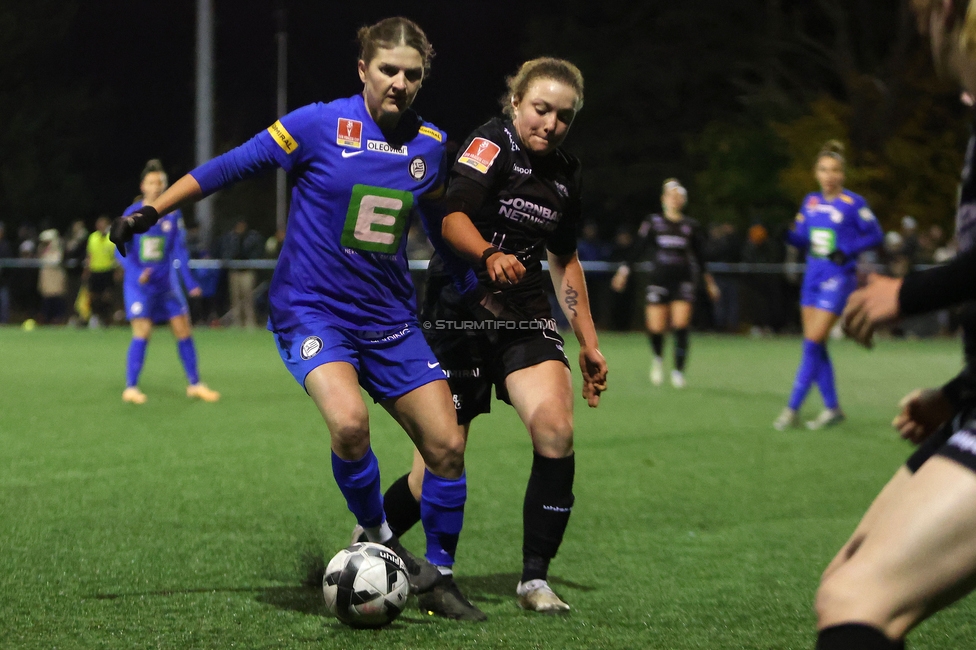 Wiener Sportklub - Sturm Graz Damen
SPORTLAND Niederoesterreich Frauen Cup, Wiener Sportklub - SK Sturm Graz, WSC Trainingszentrum Kunstrasen Wien, 18.11.2023. 

Foto zeigt Sophie Maierhofer (Sturm Damen)
