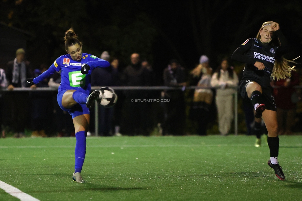 Wiener Sportklub - Sturm Graz Damen
SPORTLAND Niederoesterreich Frauen Cup, Wiener Sportklub - SK Sturm Graz, WSC Trainingszentrum Kunstrasen Wien, 18.11.2023. 

Foto zeigt Andrea Glibo (Sturm Damen)
