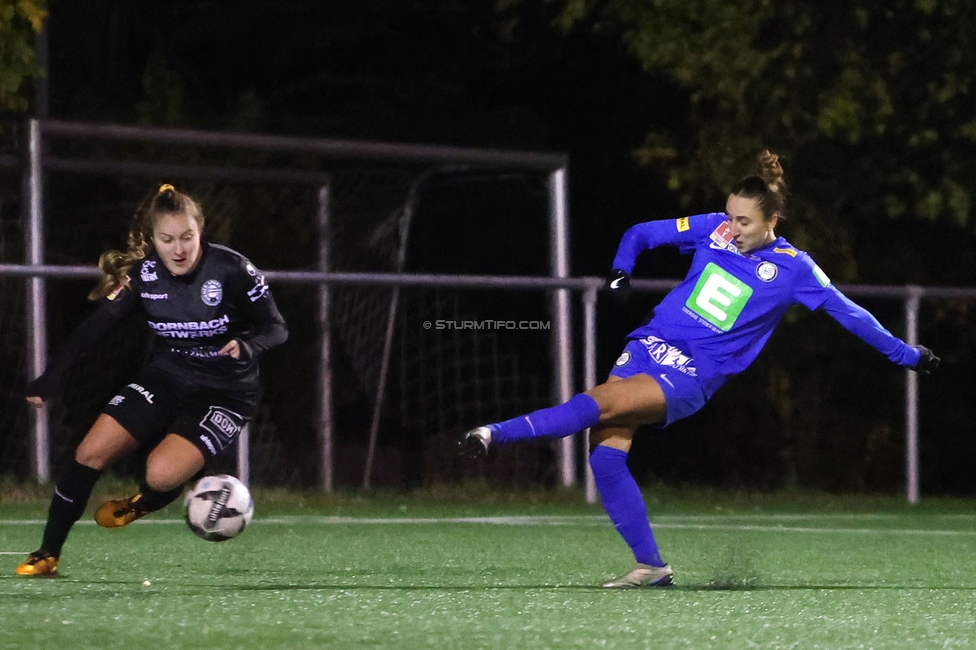 Wiener Sportklub - Sturm Graz Damen
SPORTLAND Niederoesterreich Frauen Cup, Wiener Sportklub - SK Sturm Graz, WSC Trainingszentrum Kunstrasen Wien, 18.11.2023. 

Foto zeigt Andrea Glibo (Sturm Damen)
