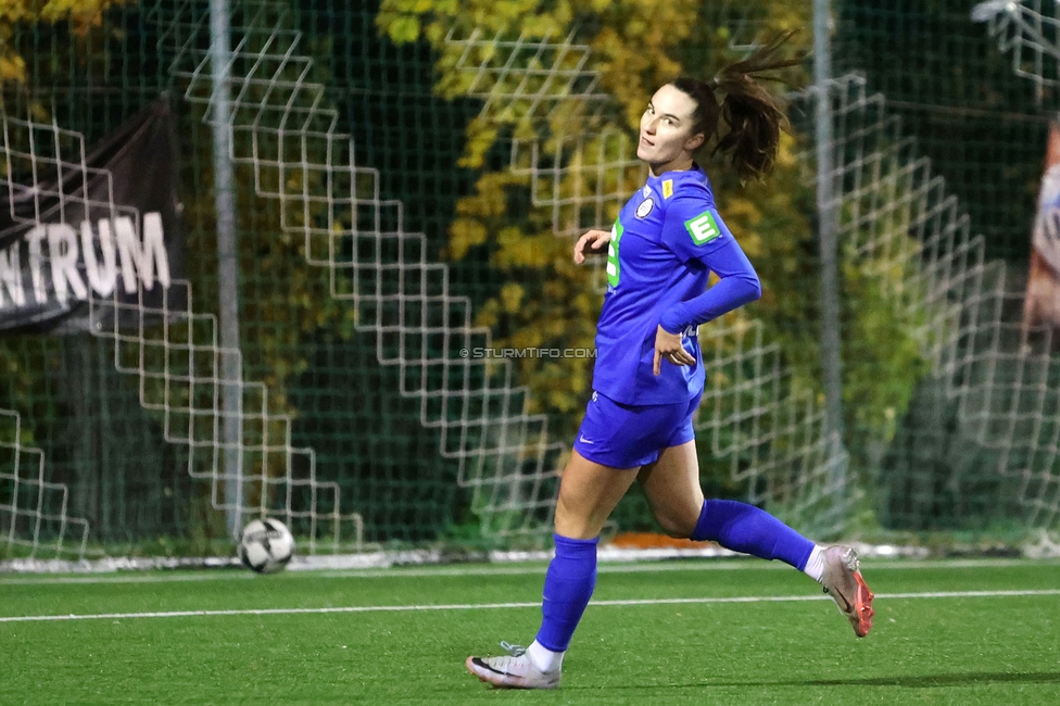 Wiener Sportklub - Sturm Graz Damen
SPORTLAND Niederoesterreich Frauen Cup, Wiener Sportklub - SK Sturm Graz, WSC Trainingszentrum Kunstrasen Wien, 18.11.2023. 

Foto zeigt Linda Mittermair (Sturm Damen)
