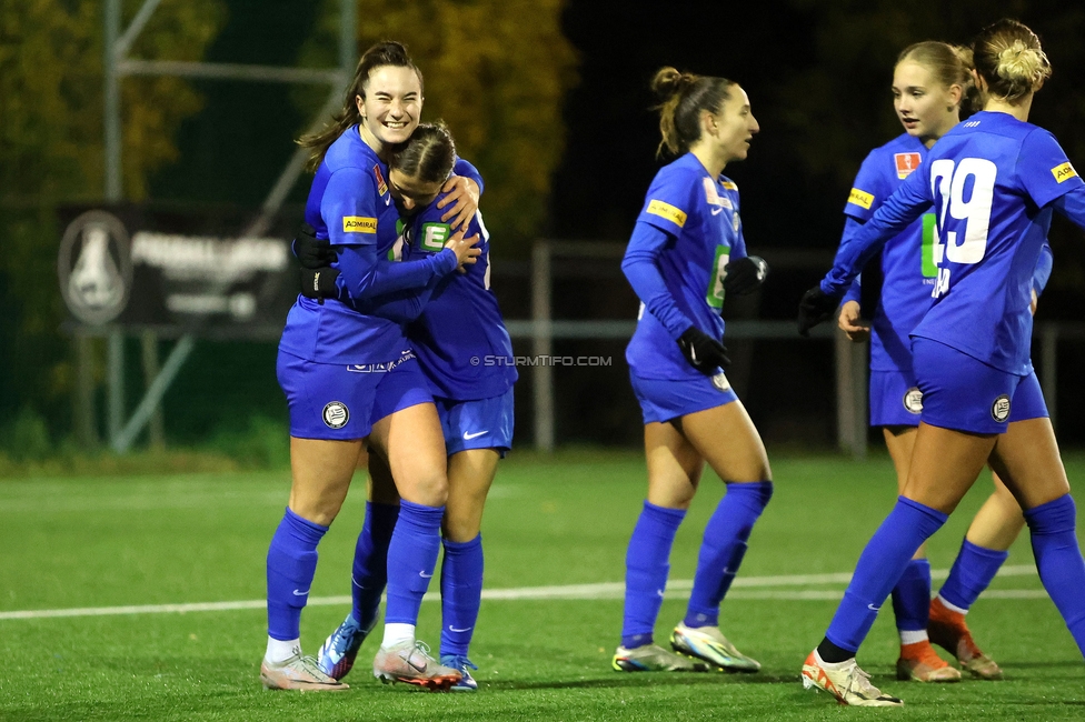 Wiener Sportklub - Sturm Graz Damen
SPORTLAND Niederoesterreich Frauen Cup, Wiener Sportklub - SK Sturm Graz, WSC Trainingszentrum Kunstrasen Wien, 18.11.2023. 

Foto zeigt Linda Mittermair (Sturm Damen)
