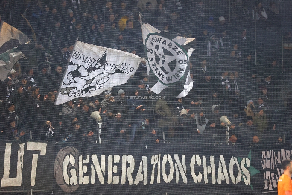 Sturm Graz - Altach
Oesterreichische Fussball Bundesliga, 17. Runde, SK Sturm Graz - SC Rheindorf Altach, Stadion Liebenau Graz, 10.12.2023. 

Foto zeigt Fans von Sturm
Schlüsselwörter: generationchaos