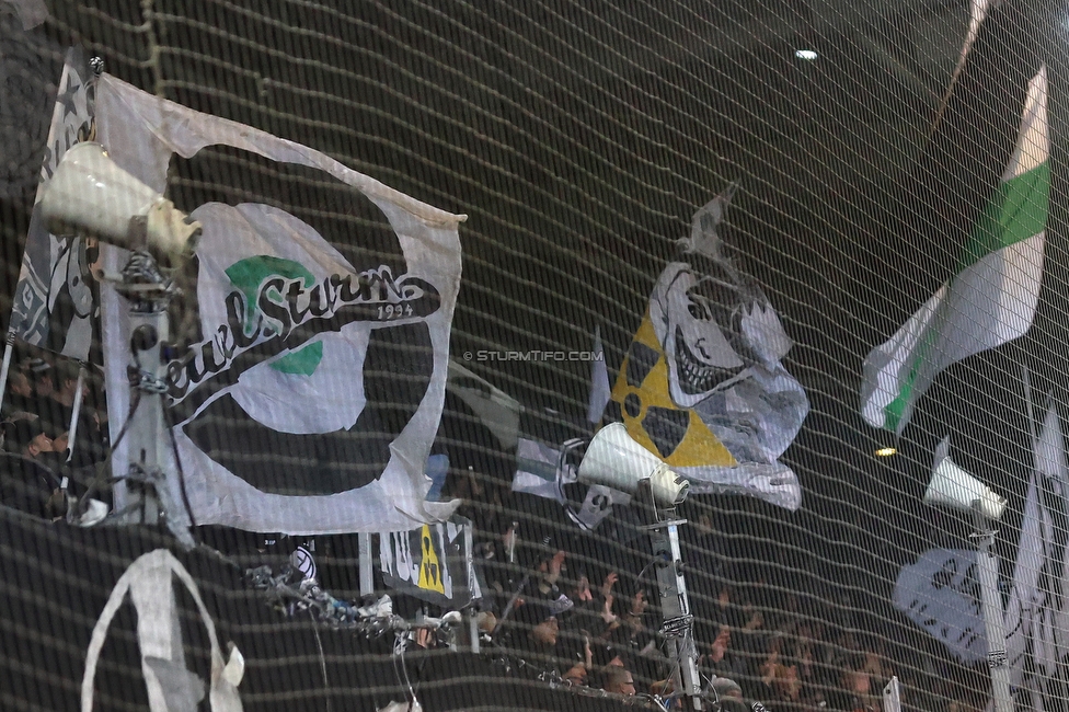 Sturm Graz - Altach
Oesterreichische Fussball Bundesliga, 17. Runde, SK Sturm Graz - SC Rheindorf Altach, Stadion Liebenau Graz, 10.12.2023. 

Foto zeigt Fans von Sturm
