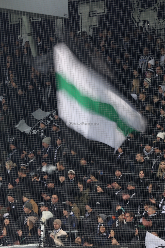 Sturm Graz - Altach
Oesterreichische Fussball Bundesliga, 17. Runde, SK Sturm Graz - SC Rheindorf Altach,  Stadion Liebenau Graz, 10.12.2023. 

Foto zeigt Fans von Sturm
