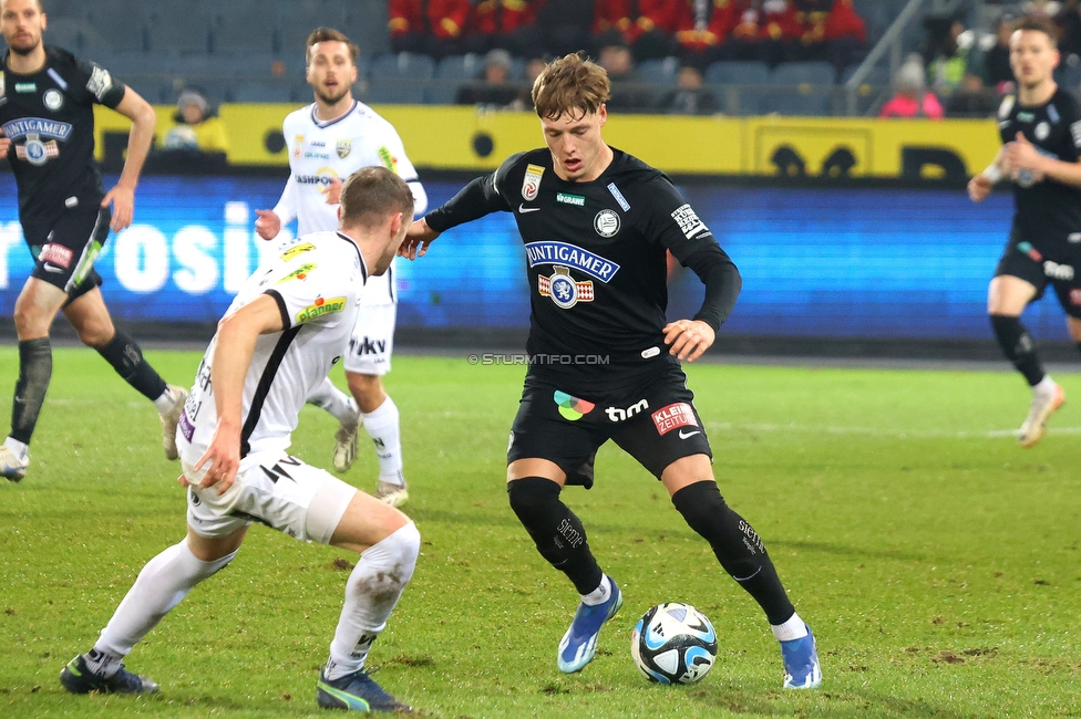 Sturm Graz - Altach
Oesterreichische Fussball Bundesliga, 17. Runde, SK Sturm Graz - SC Rheindorf Altach, Stadion Liebenau Graz, 10.12.2023. 

Foto zeigt
