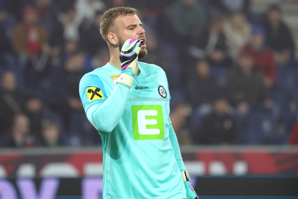 RB Salzburg - Sturm Graz
Oesterreichische Fussball Bundesliga, 18. Runde, FC RB Salzburg - SK Sturm Graz, Stadion Wals-Siezenheim, 09.02.2024. 

Foto zeigt Vitezslav Jaros (Sturm)
