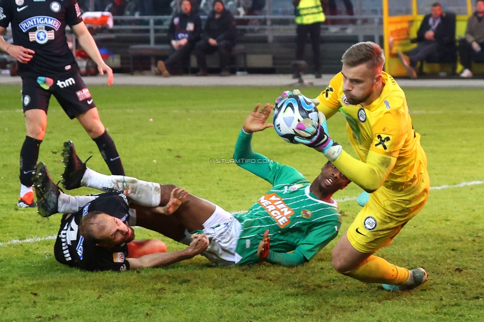 Sturm Graz - Rapid
Oesterreichische Fussball Bundesliga, 19. Runde, SK Sturm Graz - SK Rapid Wien, Stadion Liebenau Graz, 18.02.2024. 

Foto zeigt Jaros Vitezslav (Sturm)
