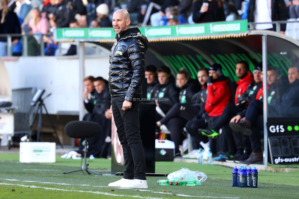 WSG Tirol - Sturm Graz
Oesterreichische Fussball Bundesliga, 20. Runde, WSG Tirol - SK Sturm Graz, Tivoli Neu Innsbruck, 25.02.2024. 

Foto zeigt Christian Ilzer (Cheftrainer Sturm)
