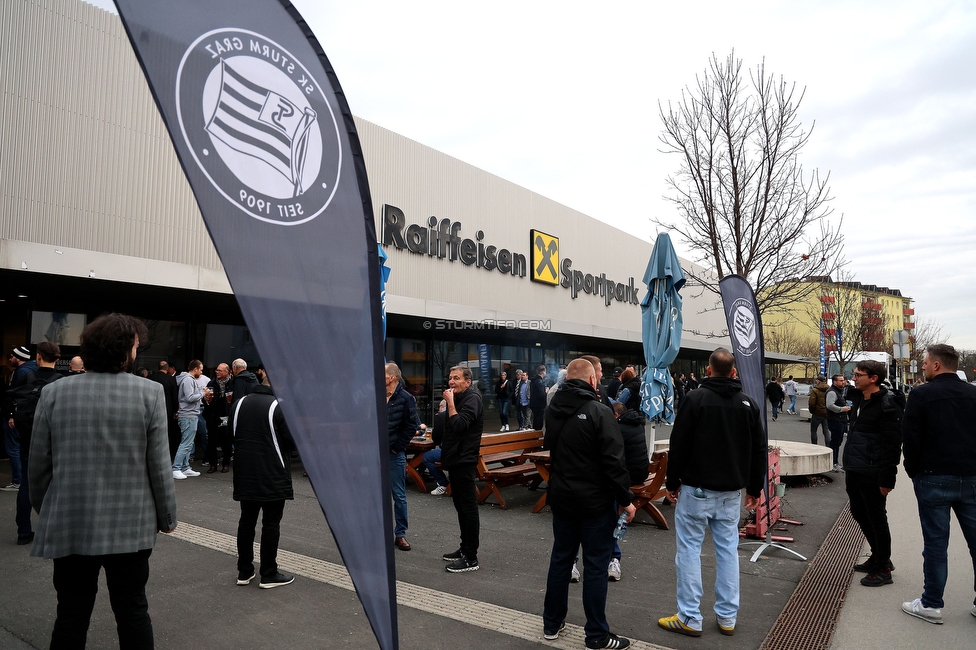 Sturm Generalversammlung
SK Sturm Graz Generalversammlung, Raiffeisen Sportpark Graz, 28.02.2024.

Foto zeigt den Sportpark
