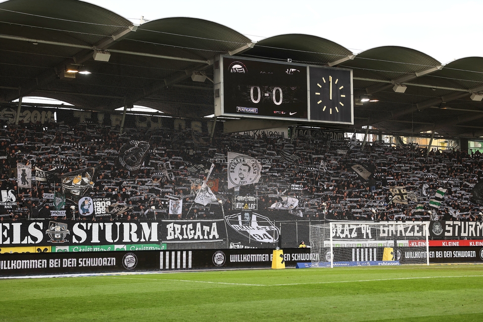 Sturm Graz - Wolfsberg
Oesterreichische Fussball Bundesliga, 21. Runde, SK Sturm Graz - Wolfsberger AC, Stadion Liebenau Graz, 03.03.2024. 

Foto zeigt Fans von Sturm
