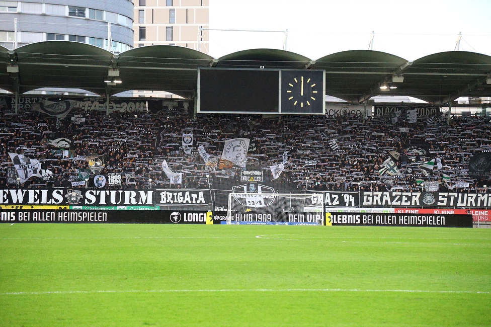 Sturm Graz - Wolfsberg
Oesterreichische Fussball Bundesliga, 21. Runde, SK Sturm Graz - Wolfsberger AC, Stadion Liebenau Graz, 03.03.2024. 

Foto zeigt Fans von Sturm
