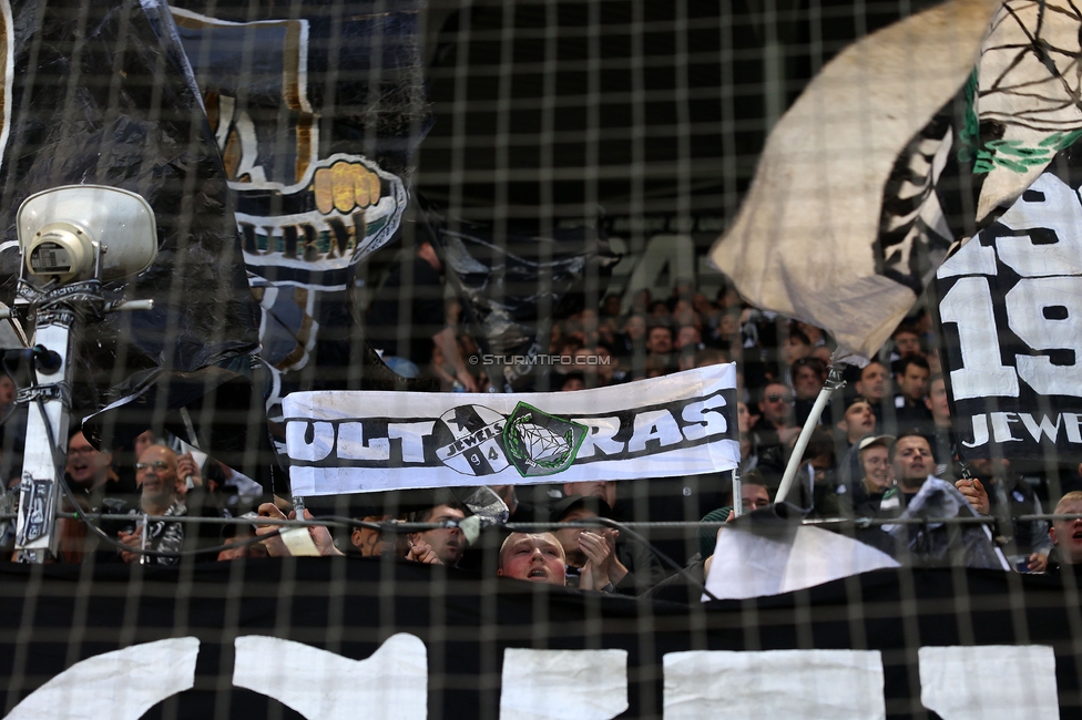 Sturm Graz - Wolfsberg
Oesterreichische Fussball Bundesliga, 21. Runde, SK Sturm Graz - Wolfsberger AC, Stadion Liebenau Graz, 03.03.2024. 

Foto zeigt Fans von Sturm
