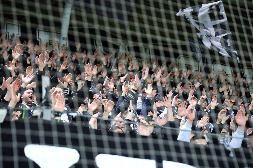 Sturm Graz - Wolfsberg
Oesterreichische Fussball Bundesliga, 21. Runde, SK Sturm Graz - Wolfsberger AC, Stadion Liebenau Graz, 03.03.2024. 

Foto zeigt Fans von Sturm
