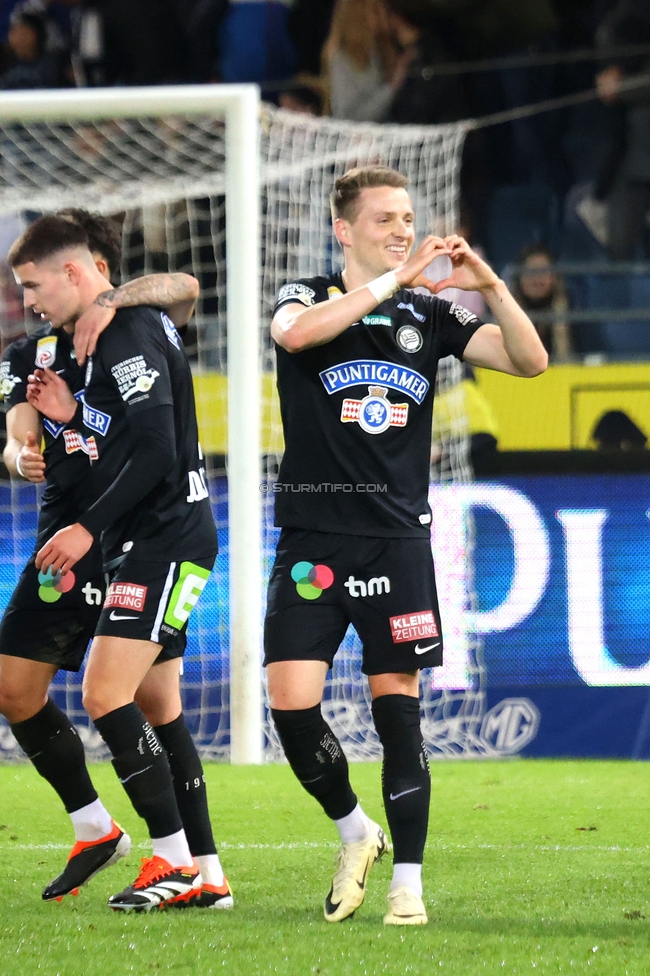 Sturm Graz - Wolfsberg
Oesterreichische Fussball Bundesliga, 21. Runde, SK Sturm Graz - Wolfsberger AC, Stadion Liebenau Graz, 03.03.2024. 

Foto zeigt Dimitri Dominique Lavalee (Sturm)
