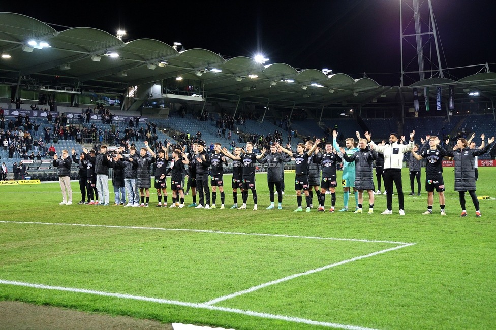 Sturm Graz - Wolfsberg
Oesterreichische Fussball Bundesliga, 21. Runde, SK Sturm Graz - Wolfsberger AC, Stadion Liebenau Graz, 03.03.2024. 

Foto zeigt die Mannschaft von Sturm
